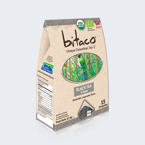 Té Negro o Verde Orgánico Bitaco Tea