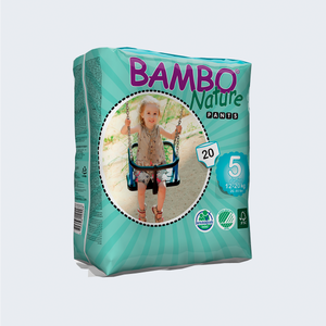 Pañales ecológicos Bambo Nature extra suaves. Escoge Talla