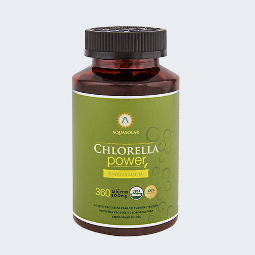 Chlorella Orgánica en Tabletas