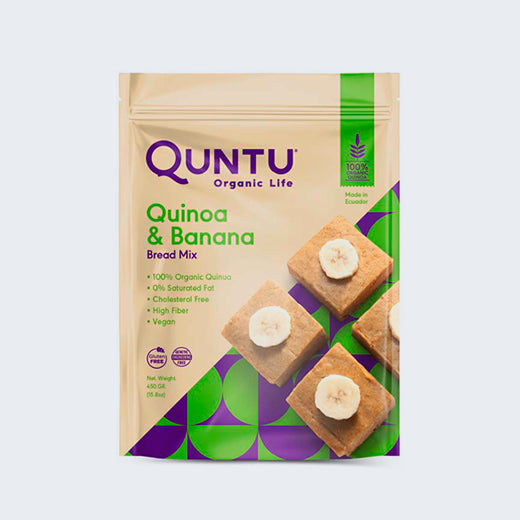 Mezcla para hacer Pan de Quinoa y Banana