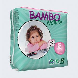 Pañales ecológicos Bambo Nature extra suaves. Escoge Talla