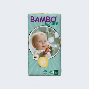 Pañales ecológicos Bambo Nature extra suaves. Escoge Talla