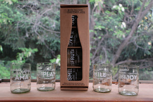 Set de 4 vasos Happy Glass