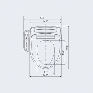 Bidet Tapa Inteligente Izen