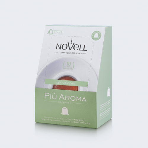 Café Novell Espresso en Cápsulas Biodegradables