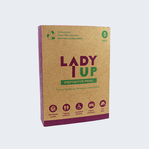 Pack de Urinarios Femeninos de Papel Reciclado